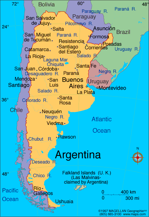 Cordoba Map